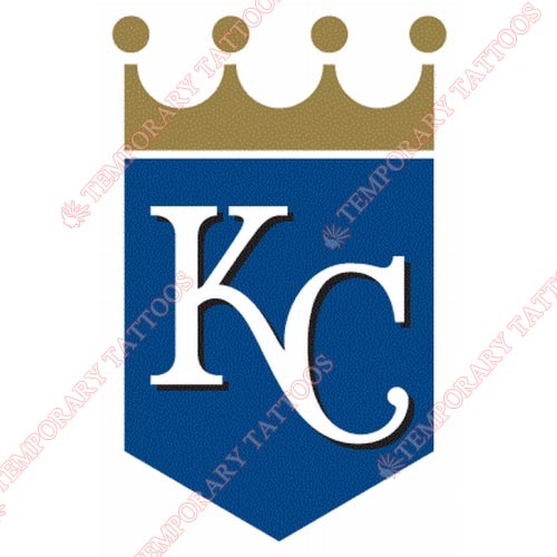 Kansas City Royals Customize Temporary Tattoos Stickers NO.1618